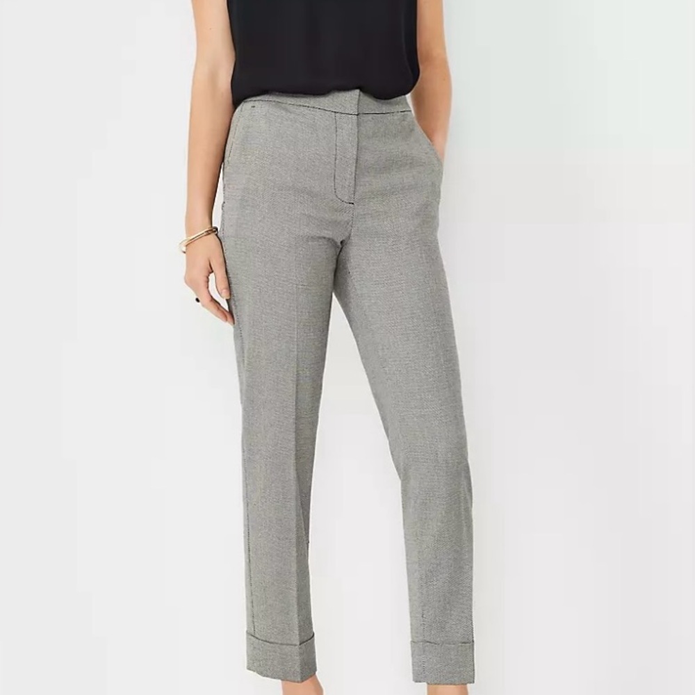 Ann Taylor Eva The High Rise Ankle Pants in Twill
